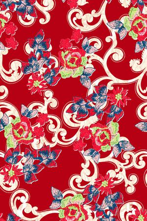 刺绣印花华亿平台图片