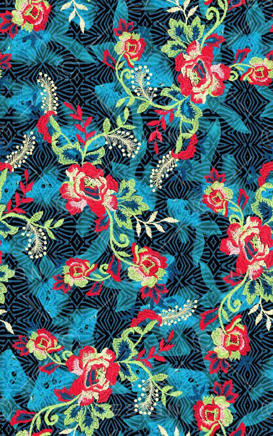 绣花印花华亿平台图片