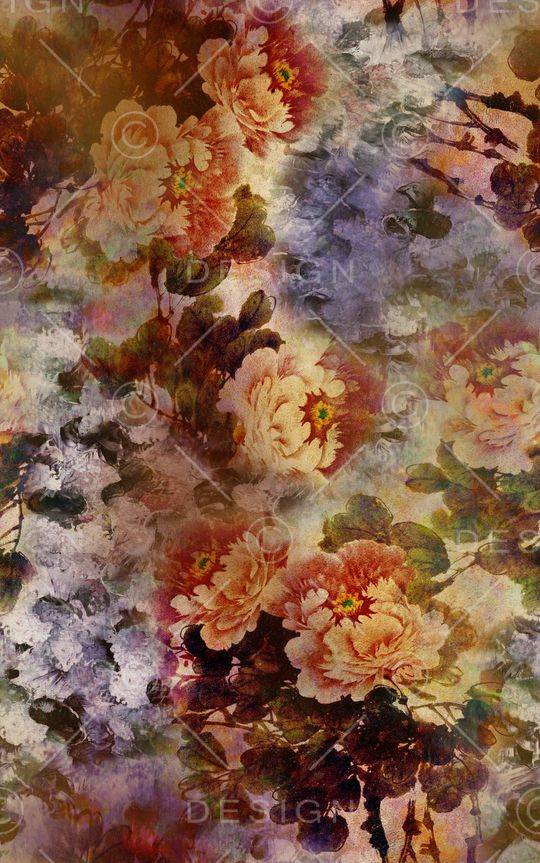 花朵印花华亿平台图片