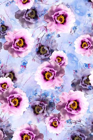 花朵印花华亿平台图片