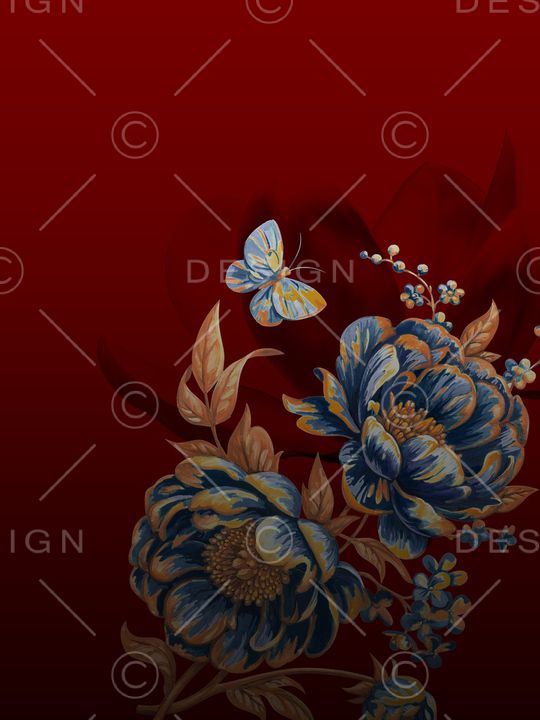 渐变印花华亿平台图片