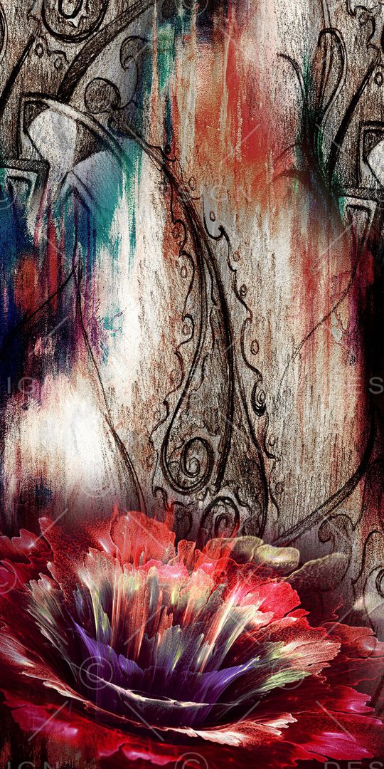 抽象印花华亿平台图片