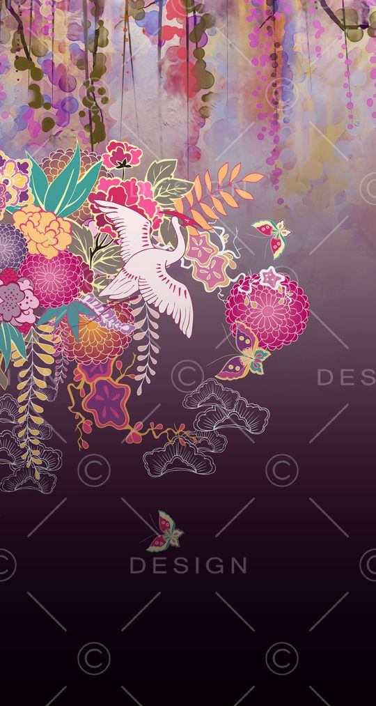 渐变印花华亿平台图片