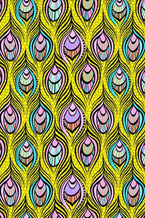 不规则几何印花华亿平台图片