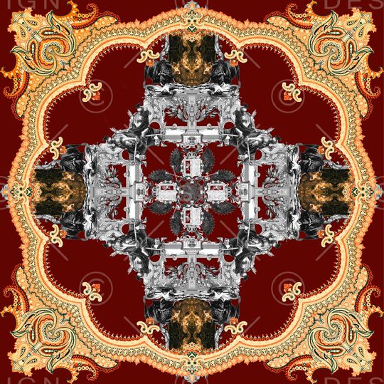 建筑印花华亿平台图片