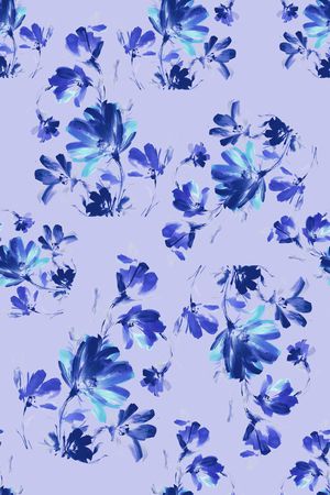 小碎花印花华亿平台图片