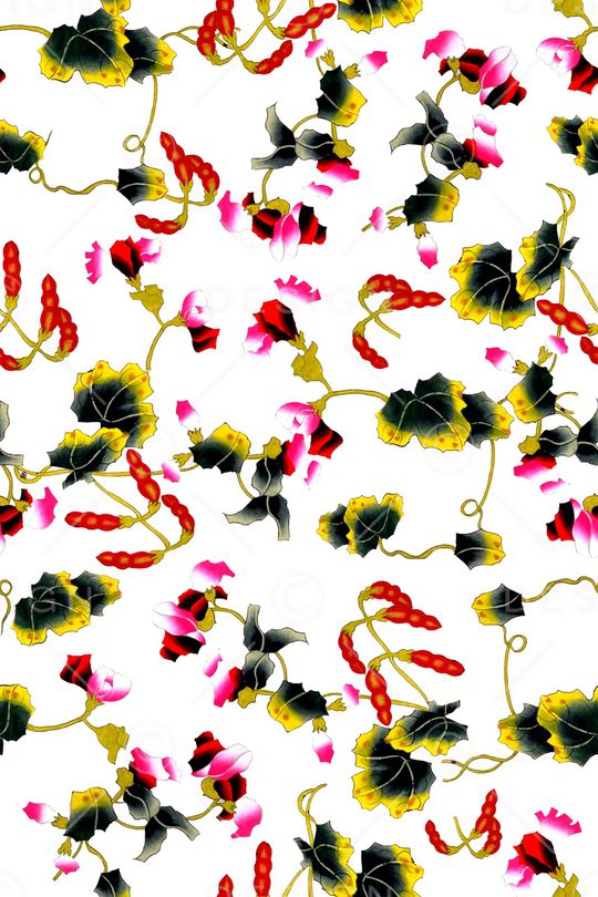 花瓣印花华亿平台图片