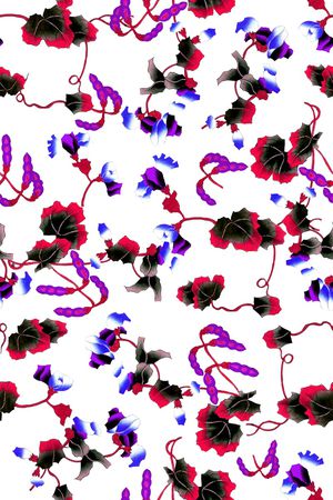 花瓣印花华亿平台图片