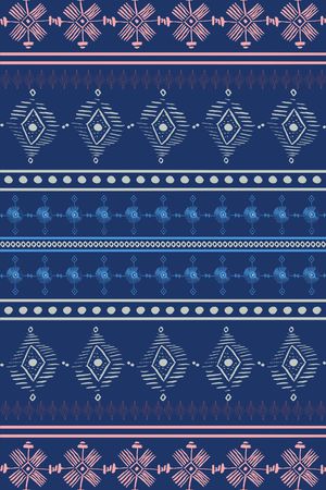 不规则几何印花华亿平台图片