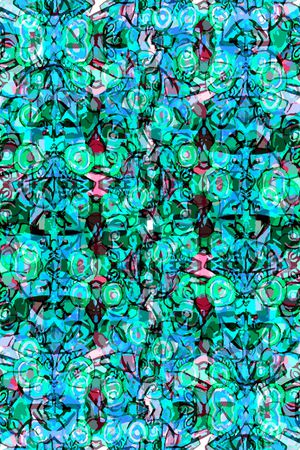 色块印花华亿平台图片