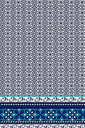 欧式印花华亿平台图片