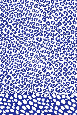 豹纹印花华亿平台图片