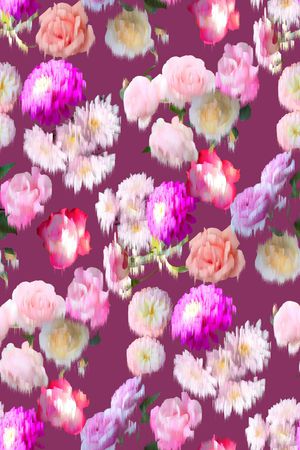 小碎花印花华亿平台图片