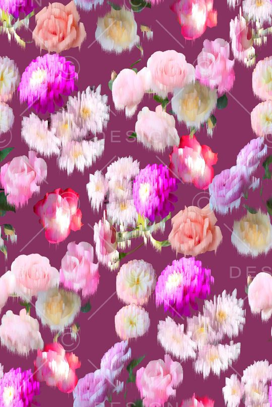 小碎花印花华亿平台图片