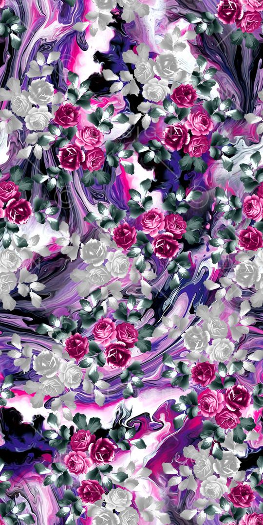 郁金香印花华亿平台图片