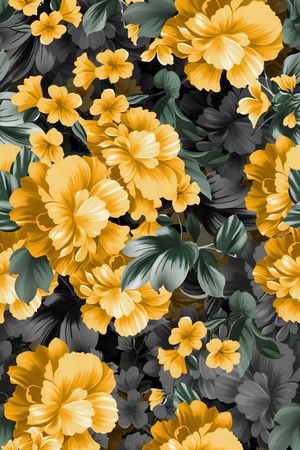 玫瑰印花华亿平台图片