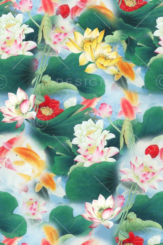 中国风印花华亿平台图片