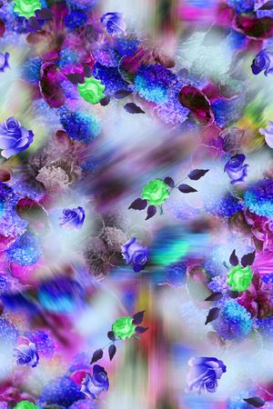 乱花印花华亿平台图片