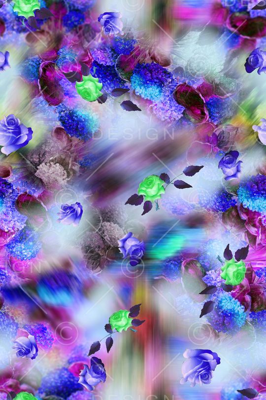 乱花印花华亿平台图片