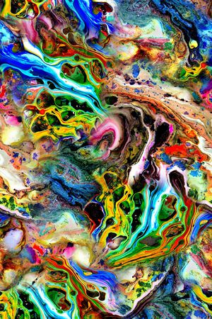 抽象印花华亿平台图片