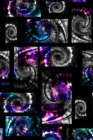 创意服装面料印花华亿平台图片