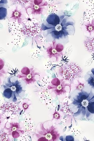 水彩印花华亿平台图片