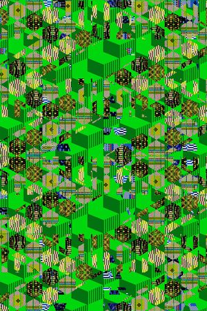 方格印花华亿平台图片