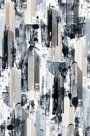 抽象纹理印花华亿平台图片