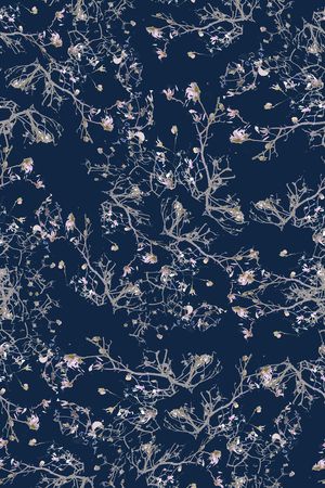 小碎花印花华亿平台图片