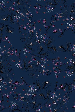 小碎花印花华亿平台图片