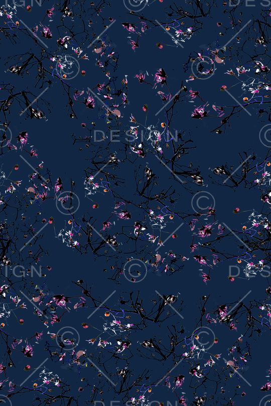 小碎花印花华亿平台图片