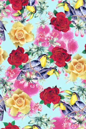 乱花印花华亿平台图片