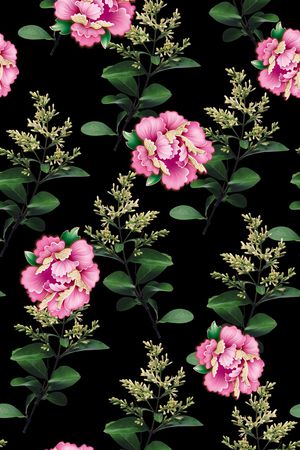 小碎花印花华亿平台图片