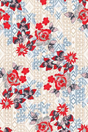 绣花印花华亿平台图片