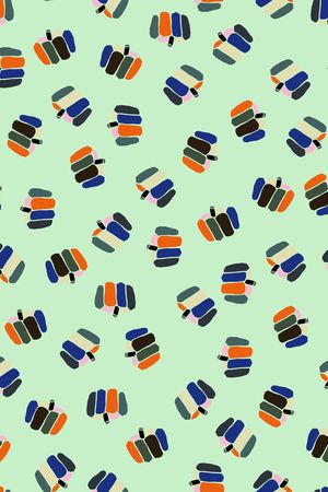 几何印花华亿平台图片