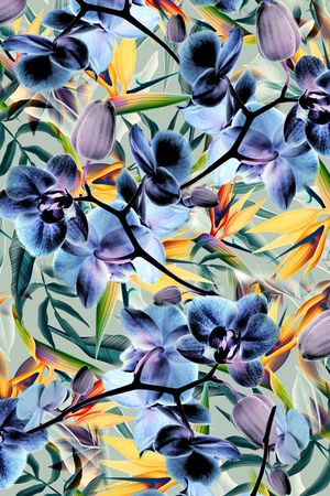 鲜花印花华亿平台图片