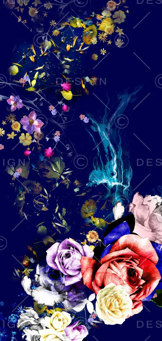 水彩印花华亿平台图片