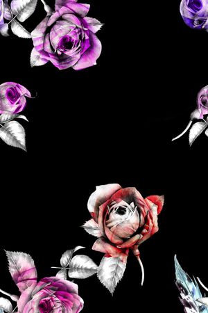 水彩印花华亿平台图片