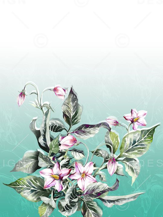 手绘印花华亿平台图片