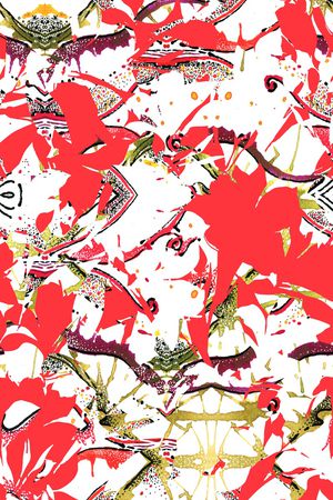 手绘印花华亿平台图片