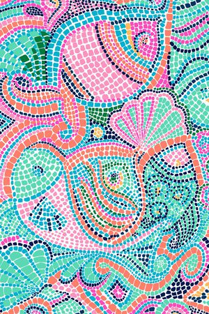 泼墨印花华亿平台图片