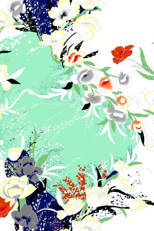 小碎花印花华亿平台图片