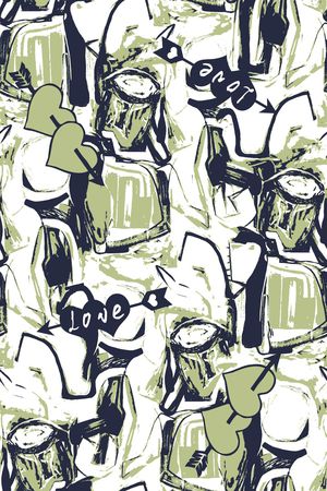 抽象纹理印花华亿平台图片