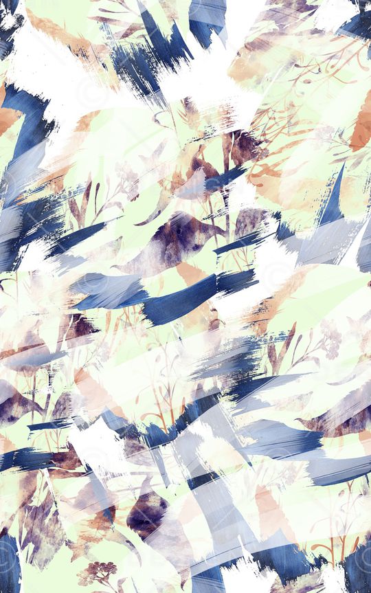 笔触印花华亿平台图片