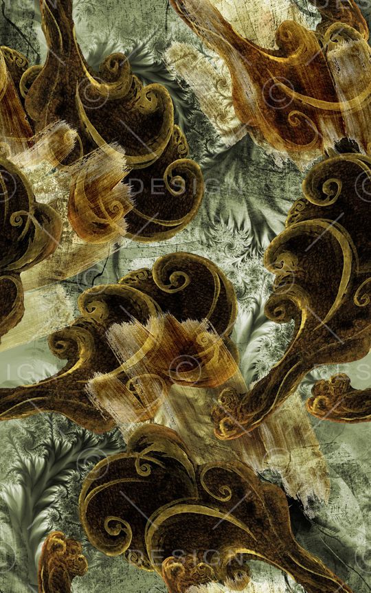 抽象印花华亿平台图片