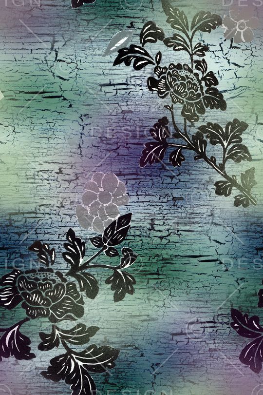 中国风印花华亿平台图片