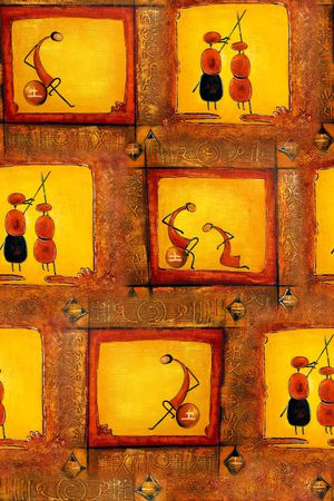 抽象印花华亿平台图片