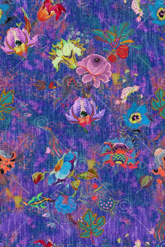 欧式花纹印花华亿平台图片