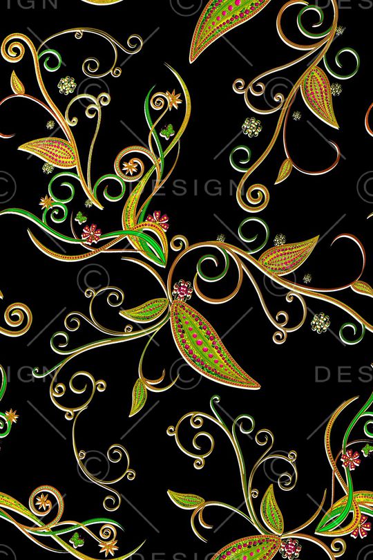 欧式花纹印花华亿平台图片