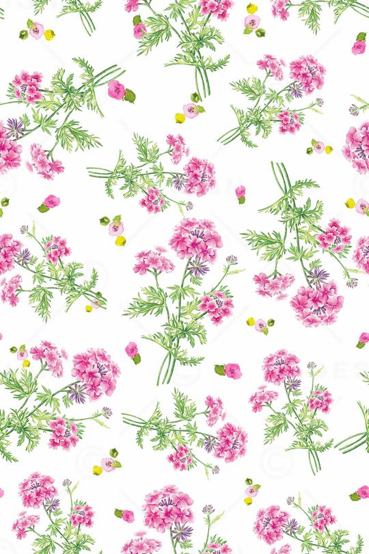 手绘花卉印花华亿平台图片